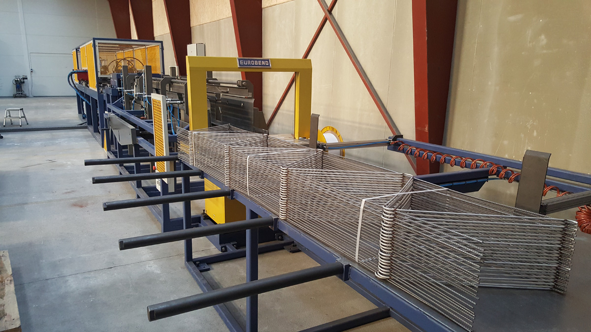 Latest Installation of PL TRUSS Welding Line at PRETEC, in Denmark