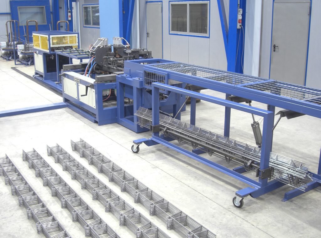 Automated dowel and side-frame welding line