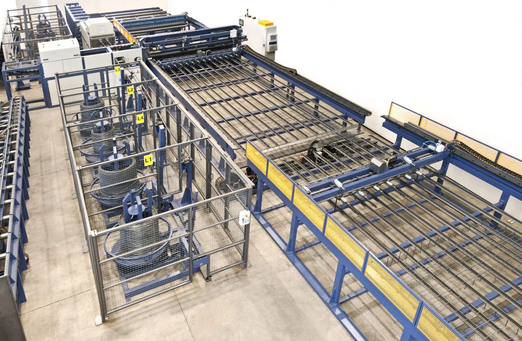 Automatic welding lines