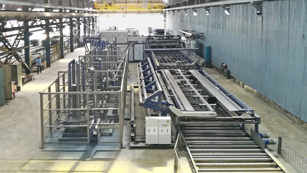 Automatic welding lines for the production