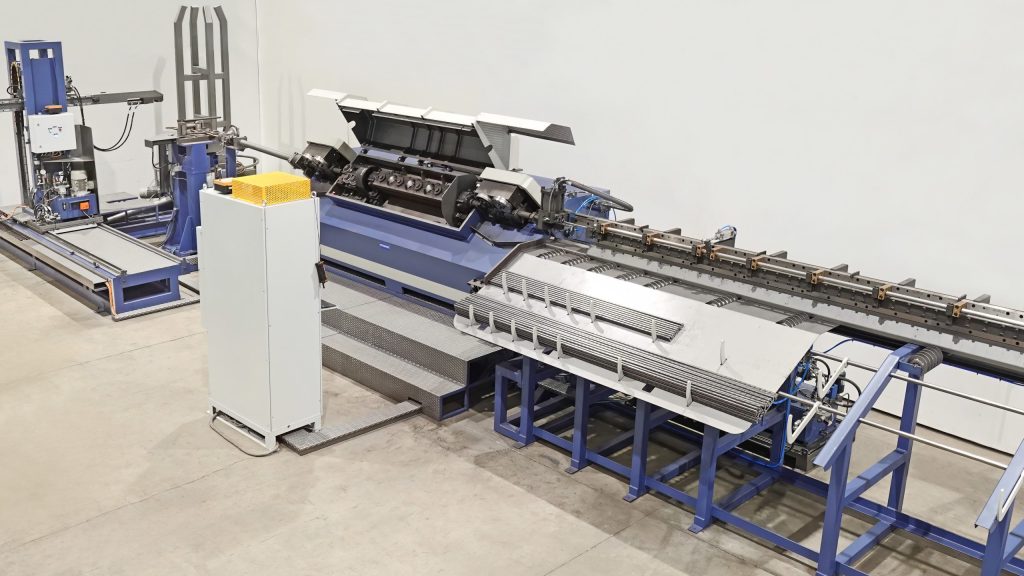 Single-line straightening and cutting machines for wire processing