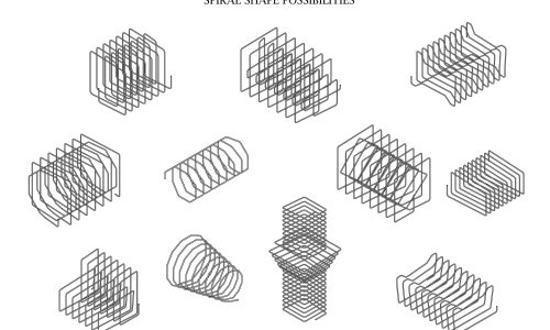 SPIRAL SE Shape Possibilities